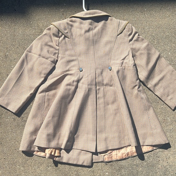 vintage Toddler Craft with the miracle Hem 3T toddler kid girls coat size 3 hat - Picture 11 of 16